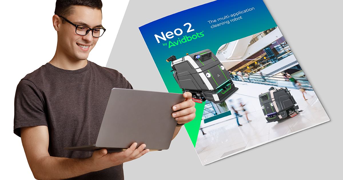 Neo 2 หุ่นยนต์ทำความสะอาดพร้อมโปรแกรมการใช้งานที่หลากหลาย