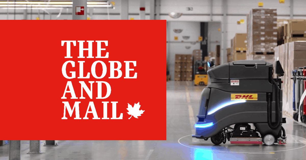 Avidbots featured in The Globe & Mail