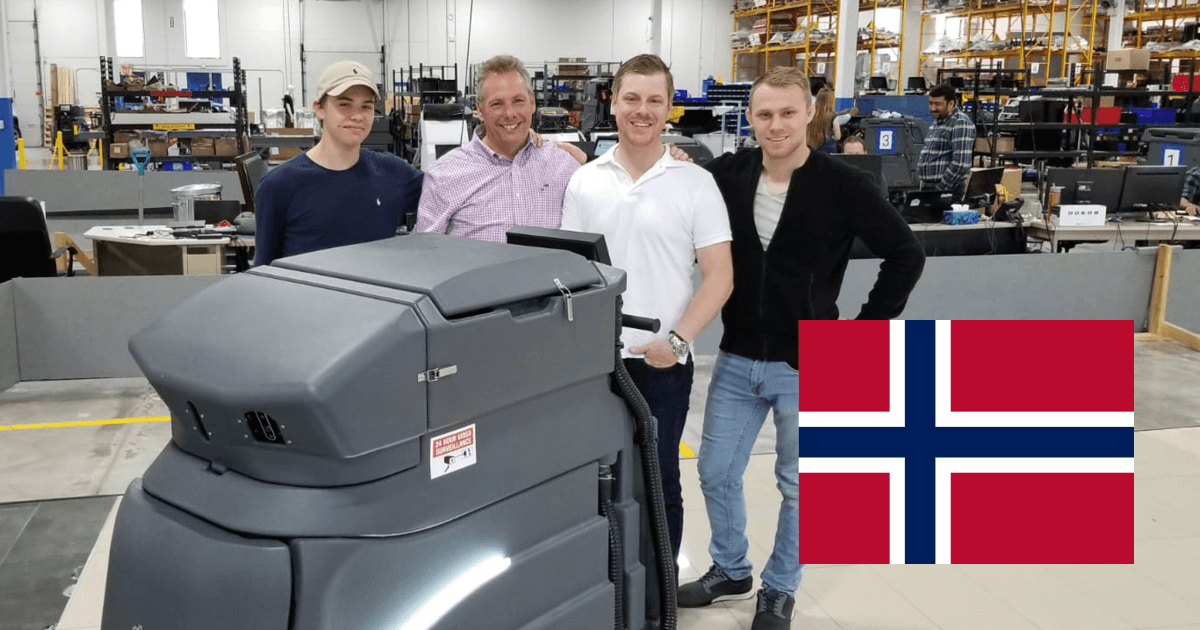 Avidbots floor scrubbing robots land in Norway