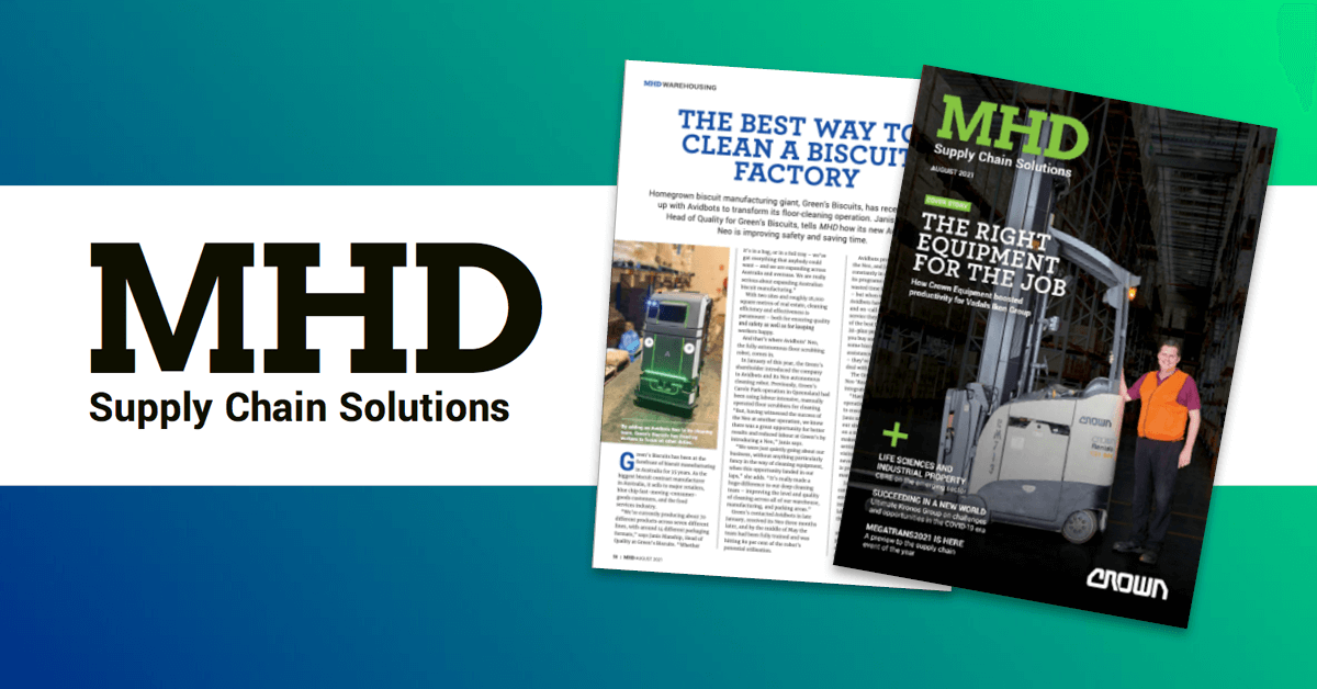 Neo Featured In 'The Best Way To Clean A Biscuit Factory' by MHD Supply Chain
