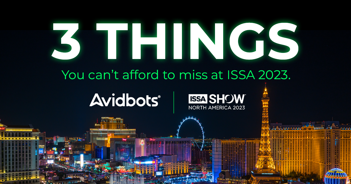 3 things you can’t afford to miss at ISSA Show 2023!
