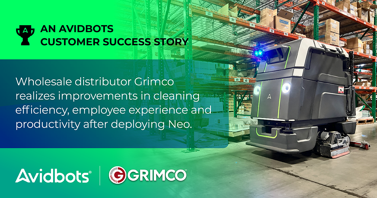 Grimco implements Avidbots' solution with Neo